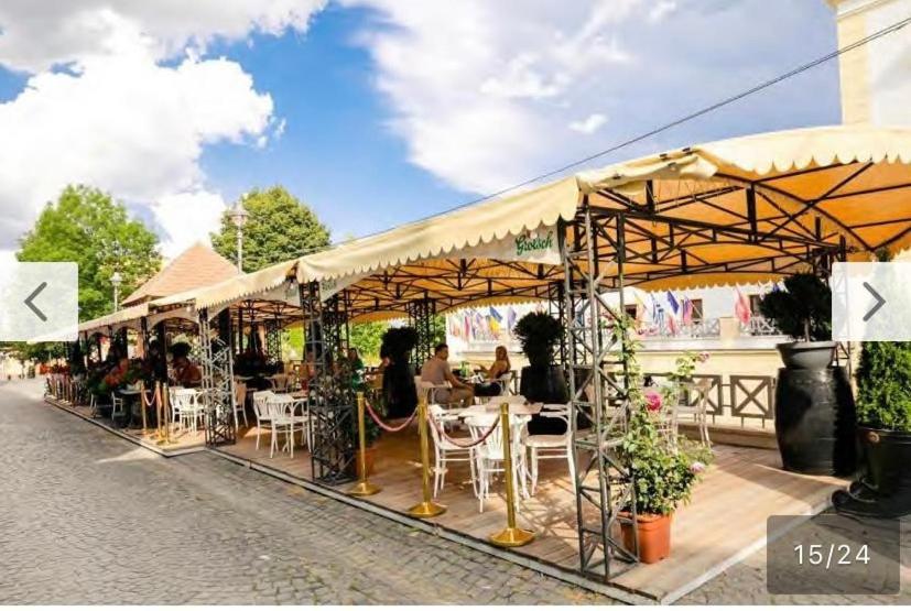 Apartamento Studio La Turn Sibiu Exterior foto